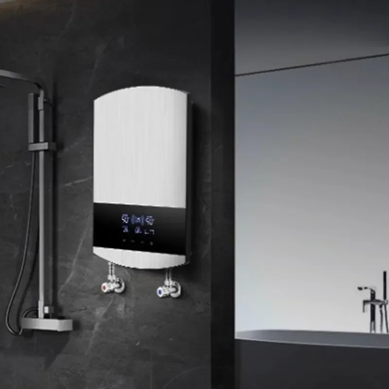 سخان مياه كهربي فوري تجاري ثلاثي الطور تسخين المياه الكهربائية السريعة حمام دش اسطوانة سخان مياه عالي الطاقة