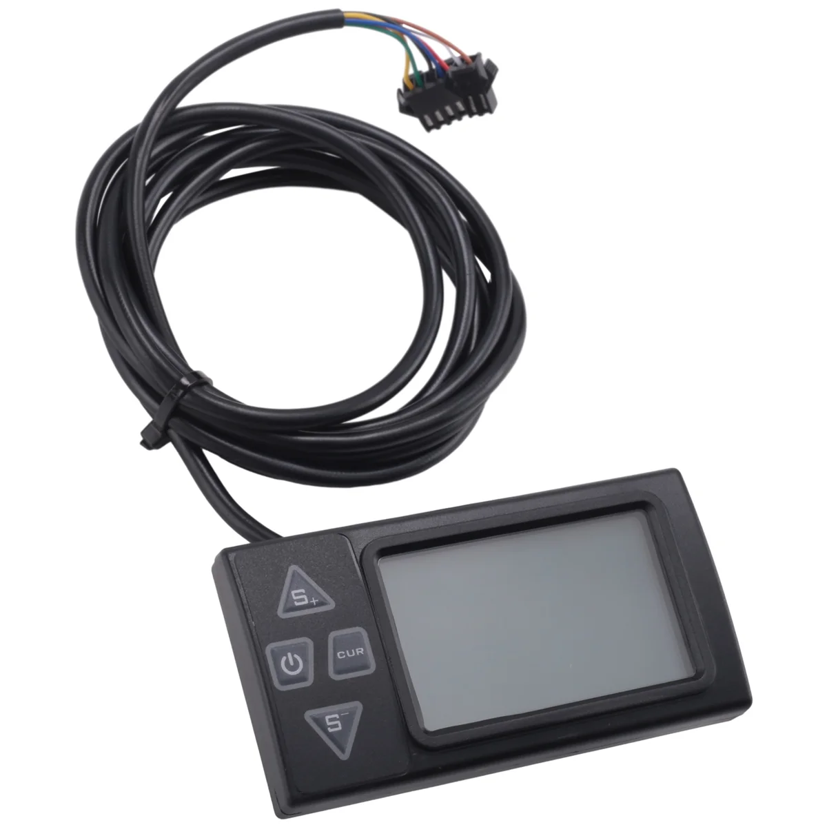 S861 LCD Ebike Display with SM Plug for Electric Bike BLDC Controller Control Panel Black 24V-36V HOT