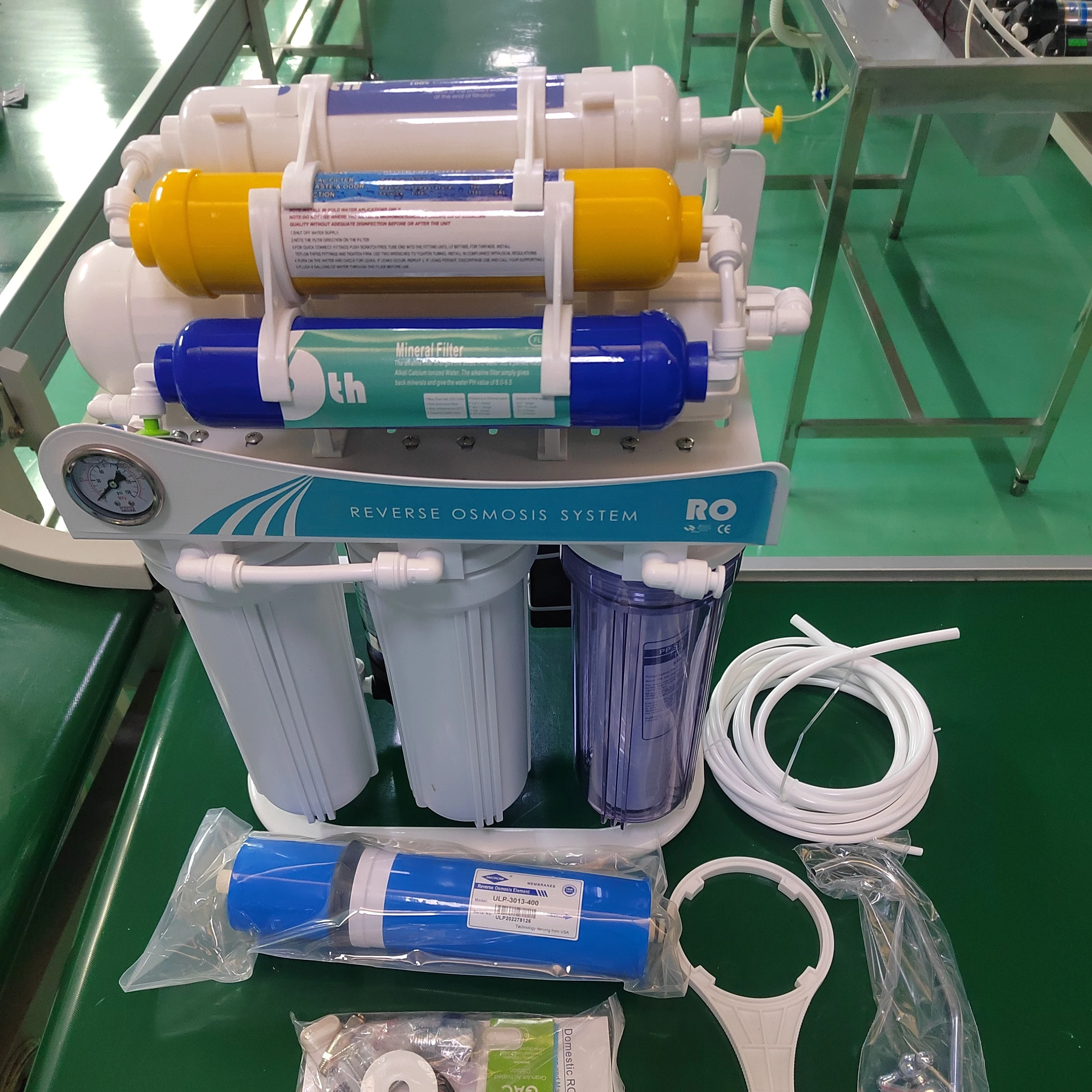 

400 GPD 7 Stages With Stainless Steel Bracket Reverse Osmosis Water Purifiers