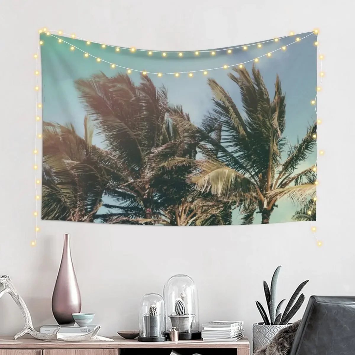 Vintage Palm Hawaii Summer Daze Tapestry Room Decorator Home Supplies Tapestry