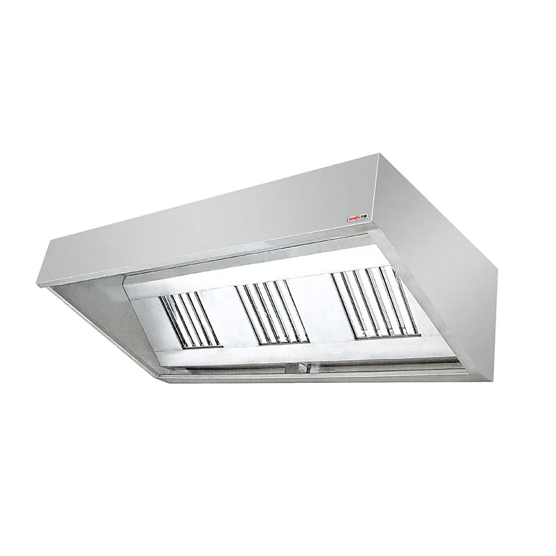 التجارية 201 الفولاذ المقاوم للصدأ المطبخ هود مصنع/خفاط المطبخ العادم قائم بذاته المطبخ طباخ الدخان العادم تنفيس النفط هود