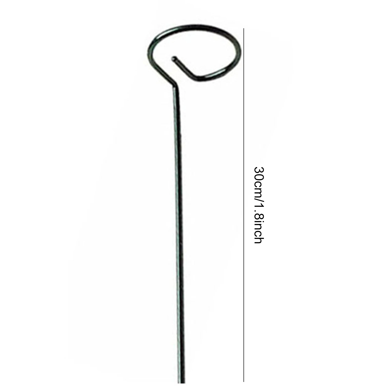 10/20 Pieces Metal Garden Plant Stake Ring Single Stem Shrub Support For Plants Rose Flower Vegetable Vine