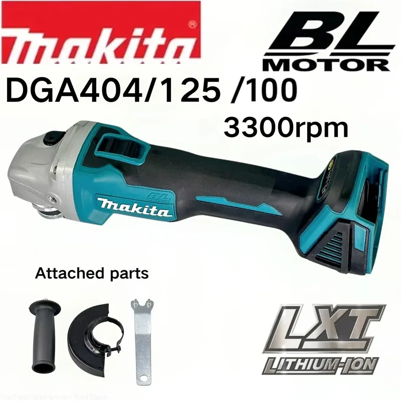 🔥 Meuleuse d'angle électrique sans fil Makita DGA404 18V 125mm, outil électrique pour le meulage, le polissage et la découpe du métal et du bois 🛠️