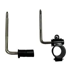Electronic Drum Pad Support Arm Electronic Drum L Rod for Homes Performances