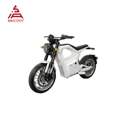 SiAECOSYS 72V 120KPH High Power Cast Aluminum Integrally Formed Frame MT Electric Motorcycle with 4Kwh Lithium-Ion Battery