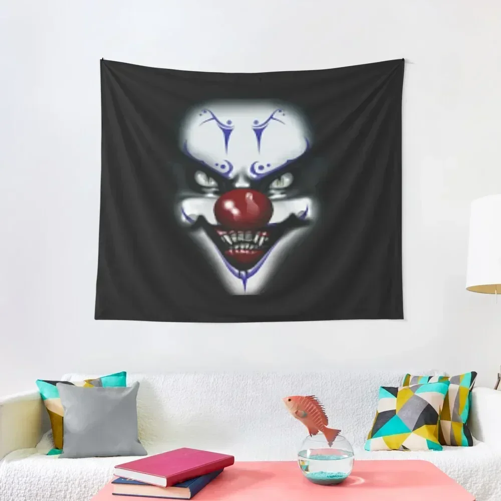 Scary Clown Tapestry Nordic Home Decor Bedroom Decor Tapestry