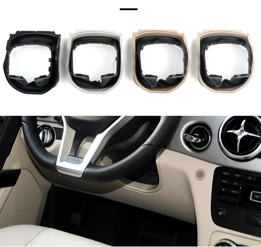 2046807308 Steering Wheel Column Dust Cover Steering Pillar Trim For Mercedes‑Benz GLK Class X204 2008‑2015 GLK200 GLK300 GLK350