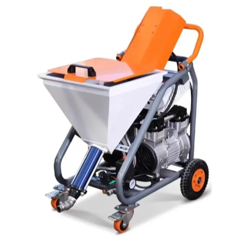 Multifunctional Electric Cement Slurry Putty Powder Waterproof and Fireproof Real Stone Paint Spraying Machine