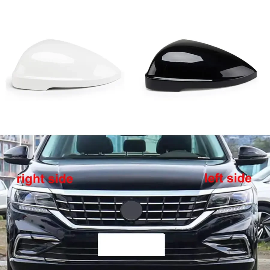 

For Volkswagen VW Passat 2019 2020 2021 2022 2023 Car Outside Reverse Mirrors Cover Cap Wing Door Side Mirror Housing Shell