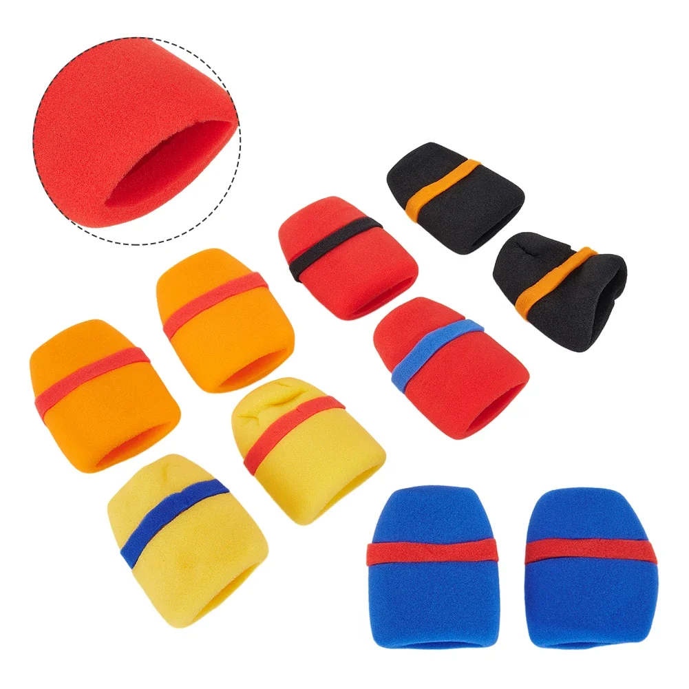 Part Microphone Covers Random Color Soft Spare Sponge Stage Thicker 10pcs 80mm Audio Mic Muffler High Quality Hot