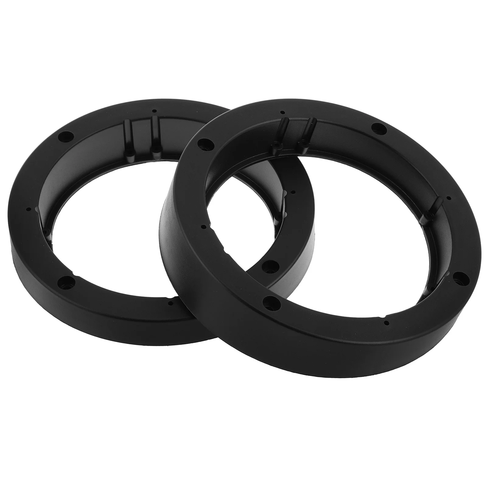 

2 pcs 6.5 Inch Speaker Pad 15Mm Thick Plastic Spacer Ring For Slant Speakers Durable Vibration Isolation Car Audio Mounting