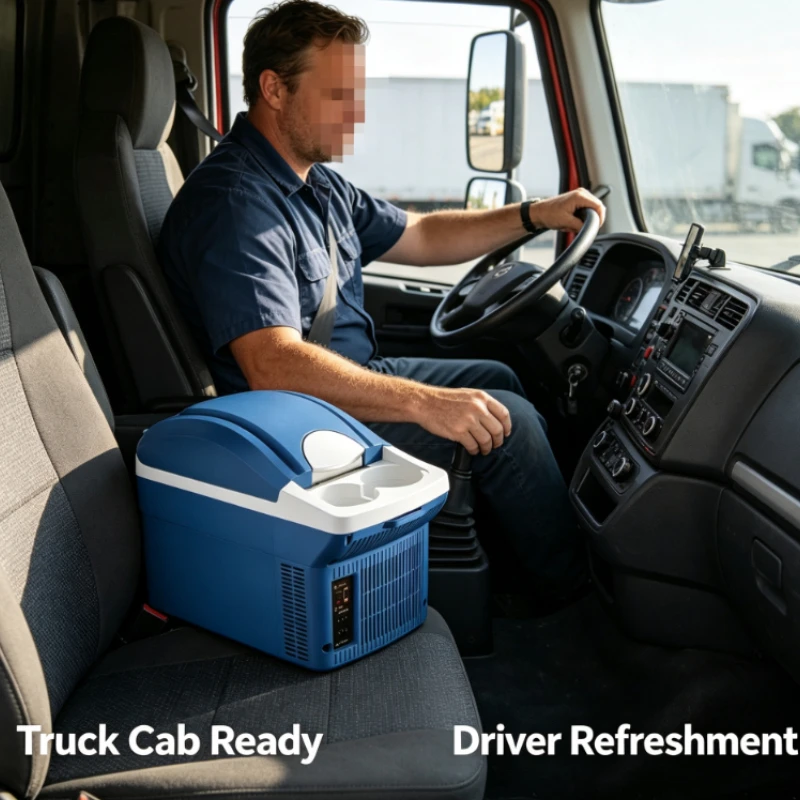 8-liter trolley + truck can be used in small refrigerators, refrigerators, fresh-keeping, fast and portable use