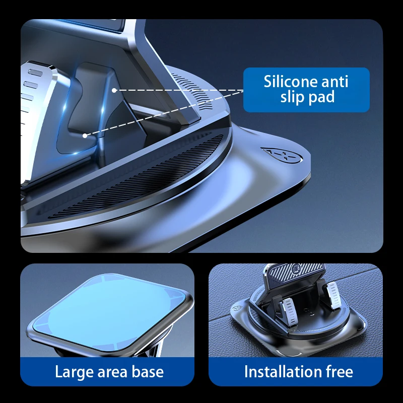 Cell Phone Car Bracket Car Navigation New Car Special Universal Anti-Slip Pad Car Dashboard Support Bracket