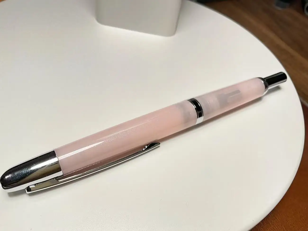 

Limited Color! JINHAO 20 Pink Gold Clip EF F Nib Resin Press Fountain Pen Ink Pens School With Converter Gift Office Stationery