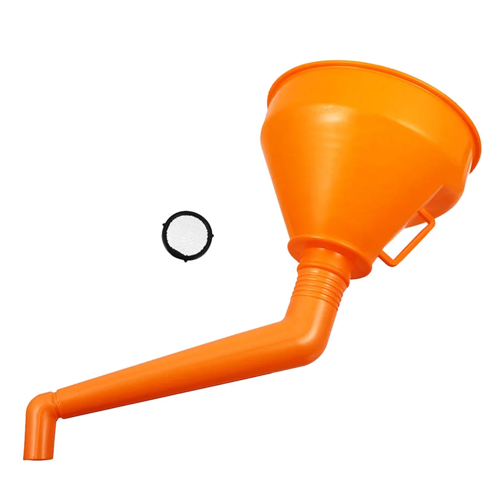 Car Fuel Funnel Flexible Oil Drain Kerosene Large Funnels Liquid Plastic Gasoline