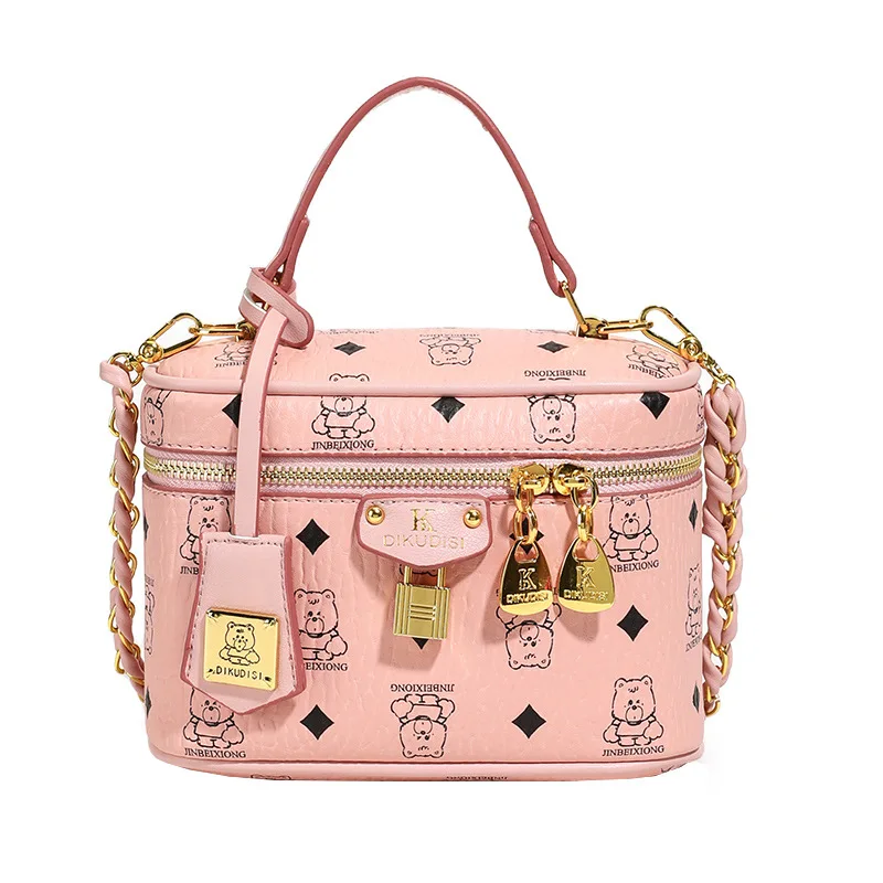 

Новая корейская сумка-бокс 2026 года, дизайнерская сумка через плечо с цветочным принтом, повседневная роскошная сумка с верхней ручкой для ежедневного использования