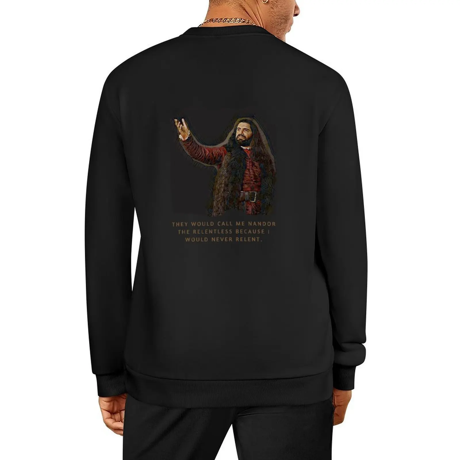 

Nandor the Relentless Pullover men clothes korean autumn clothes men clothing clothes for men autumn sweatshirt