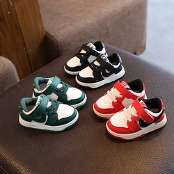 Children's sports shoes, boys and girls sneakers, 2024 spring and autumn new baby shoes, toddler shoes, children's non-s