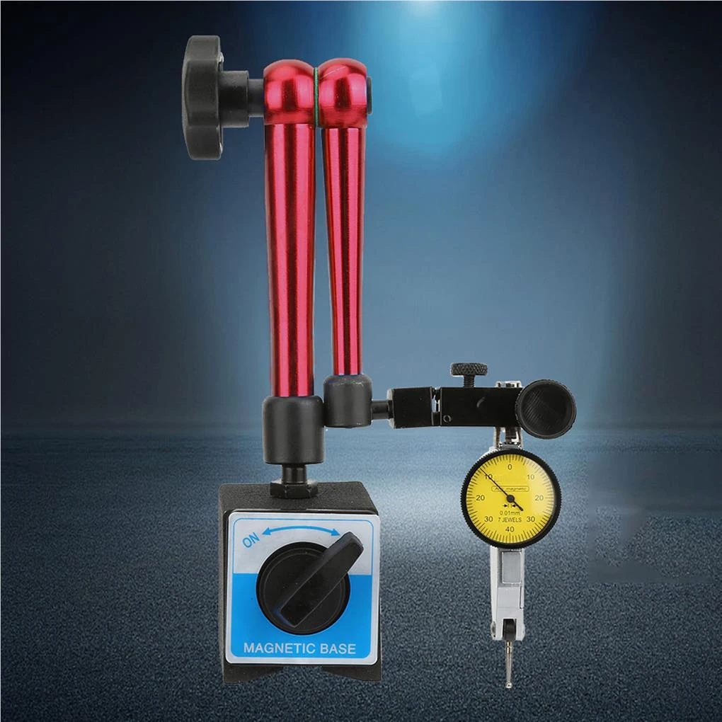 Imagem -02 - Dial Indicador Magnético Titular Dial Bore Gauge Base de Suporte Magnético Micrômetro Medida Ferramentas Indicador tipo Hora Comparador Ver