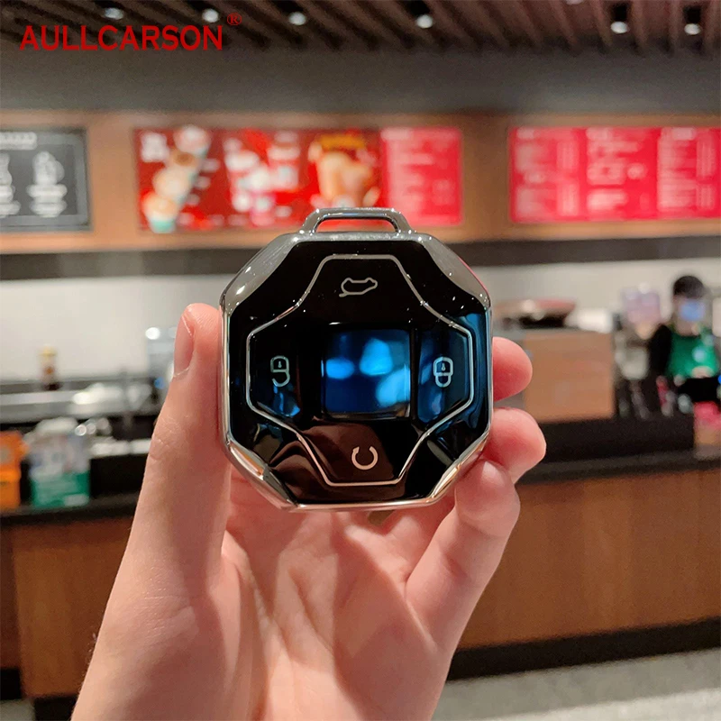 

Для Chery Jetour T2 Traveler 2023 2024 чехол для автомобильного ключа ТПУ 4 кнопки защитный чехол для пульта дистанционного управления прочные аксессуары