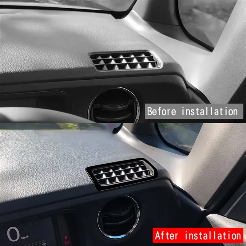 Рамка на выходе воздуха кондиционера на приборной панели автомобиля для Honda N-BOX 2024, крышка выхода воздуха кондиционера