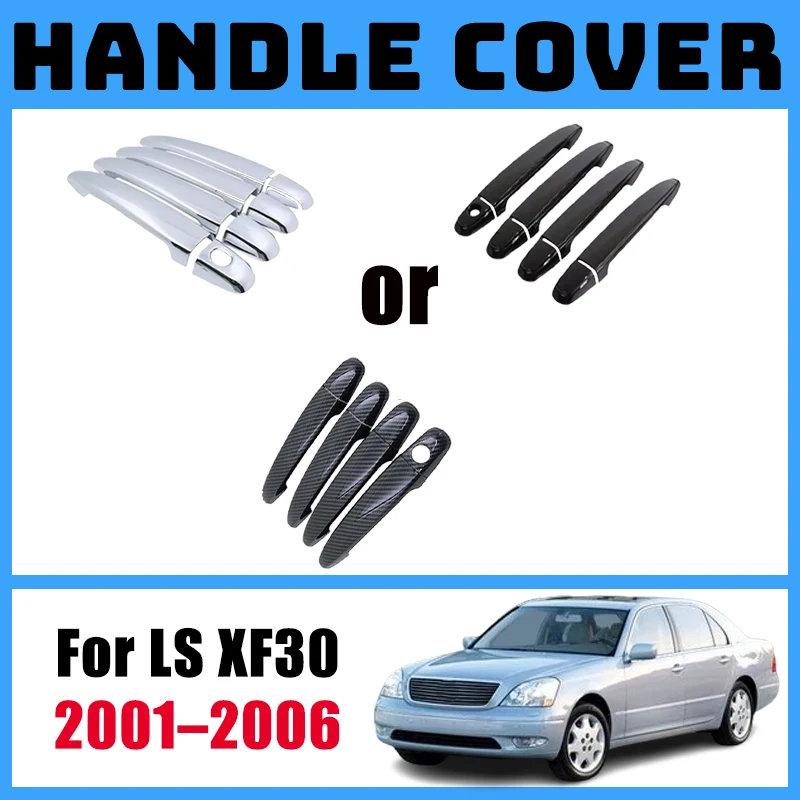 For Lexus LS 430 XF30 Toyota Celsior 2001-2006 2002 2003 Car Door Handle Cup Protector Accesorios Para Auto Decorative Stickers