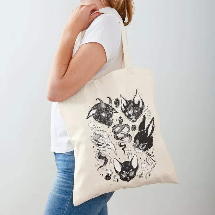 

FAMILIAR SPIRITS Tote Bag Canvas tote bag screen shopping bag Canvas stote