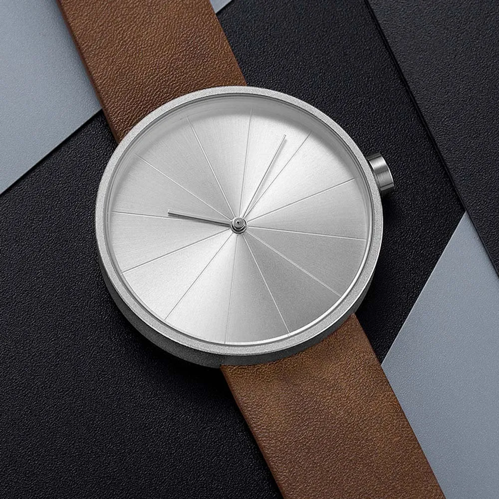 

YAZOLE Man Watch Fashion Leather Strap Quartz Watches Men's Business Watch Minimalist Style Ultra-thin Wristwatch Men's Gifts