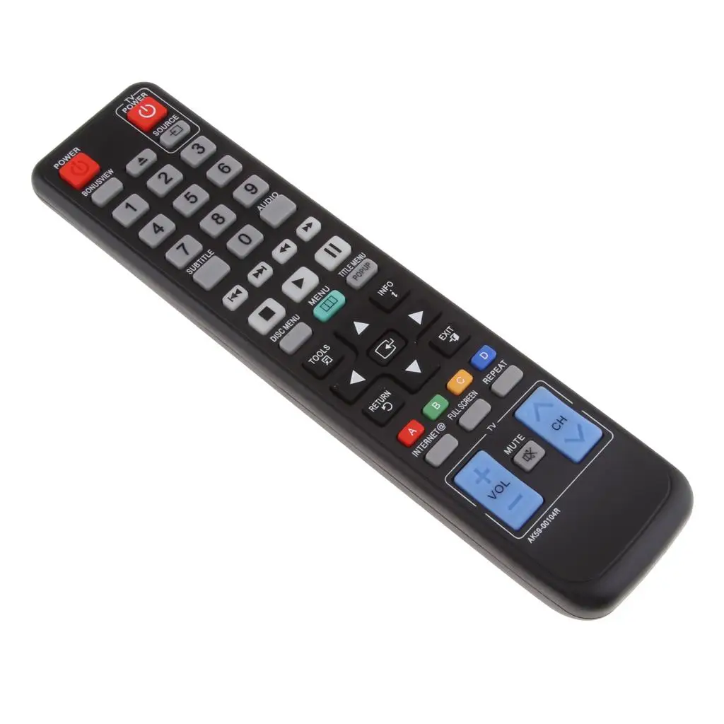 New Remote Control Replacement for TV Blu-ray DVD Player AK59-00104R