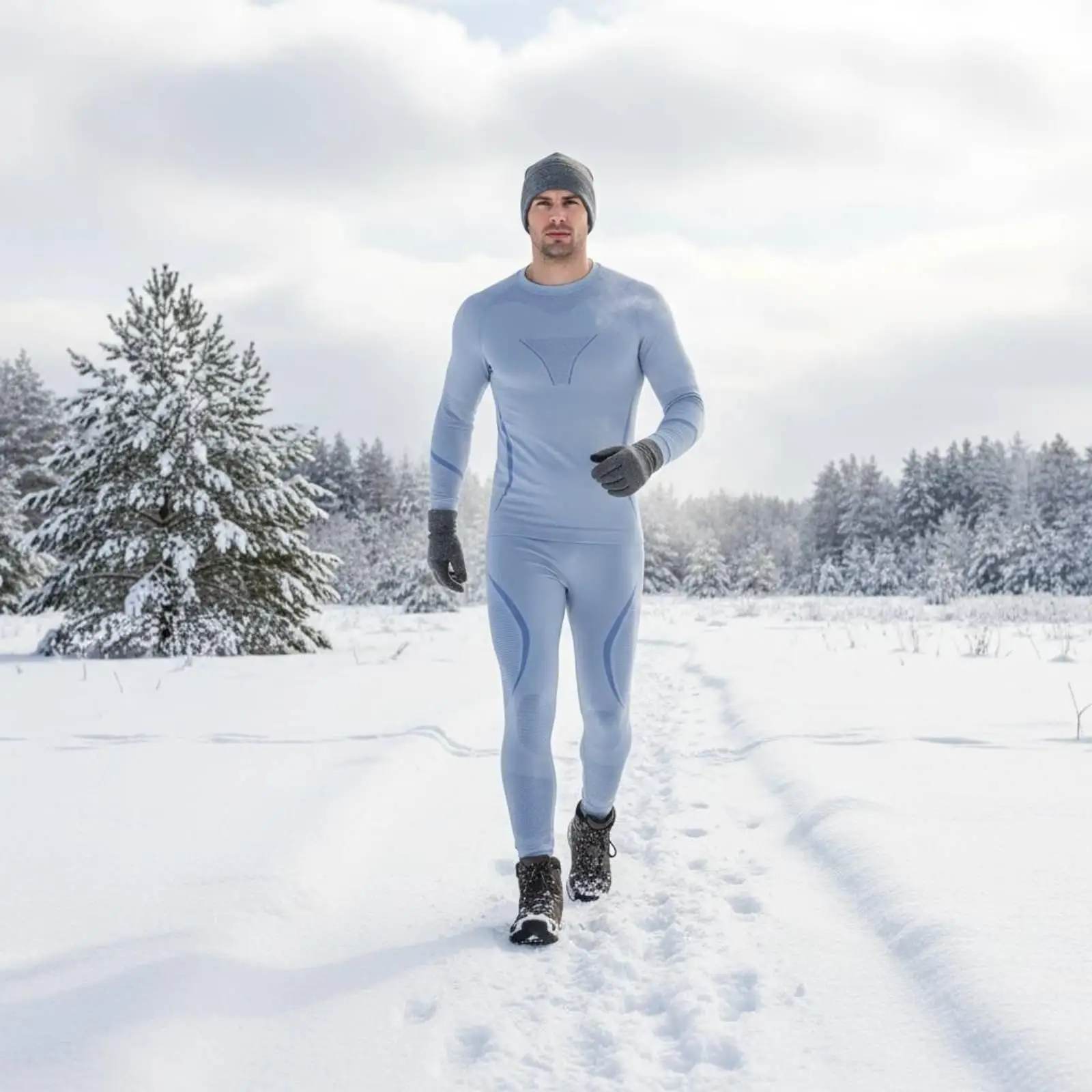men-outdoor-thermal-underwear-set-polyester-nylon-lightweight-base-layer-dampness-wicking-seamless-compression-hiking-camping