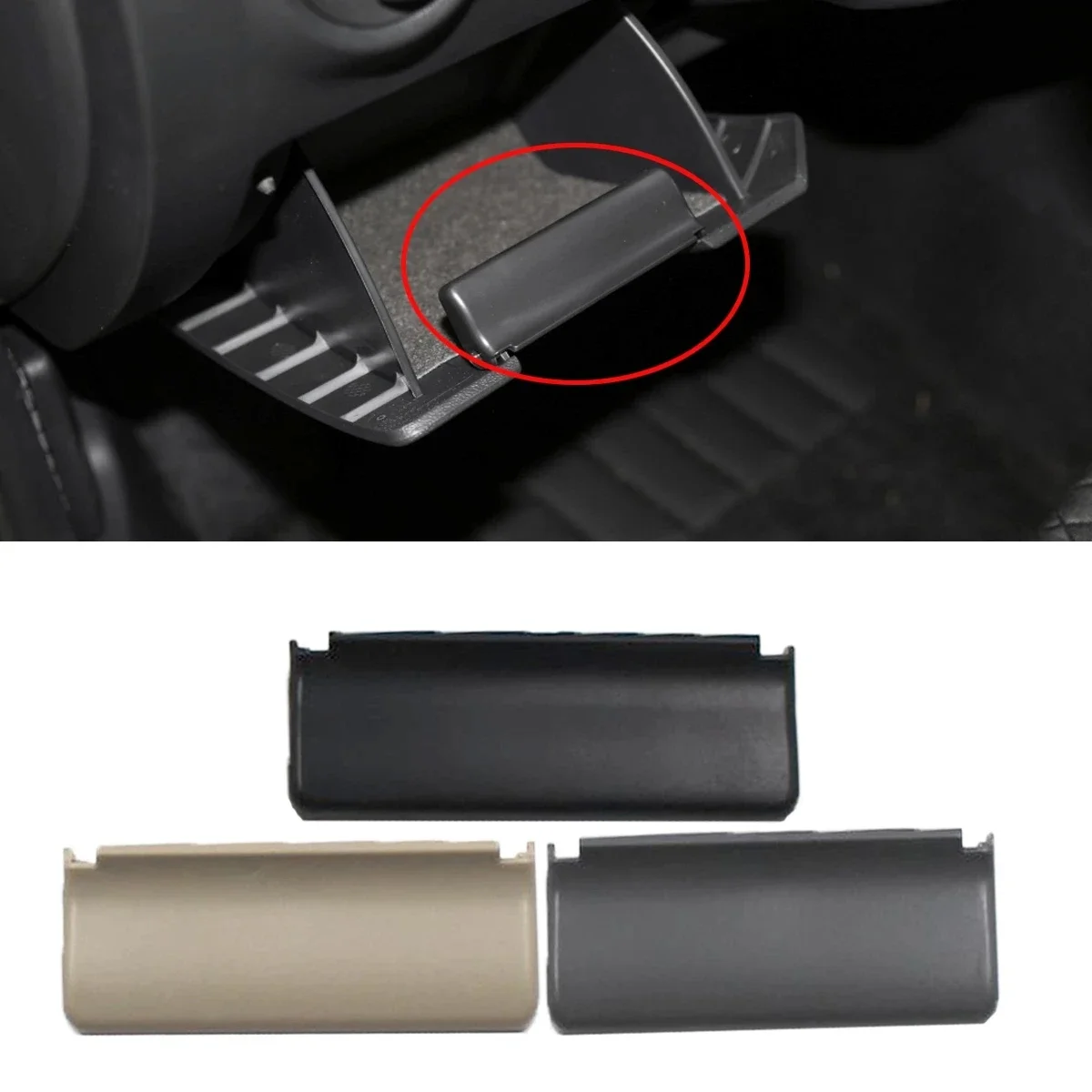 New Front Left Dashboard Storage Compartment Glove Box Handle Switch For Skoda Octavia 3 2014 2015 2016 2017 2018 2019 5E1857919