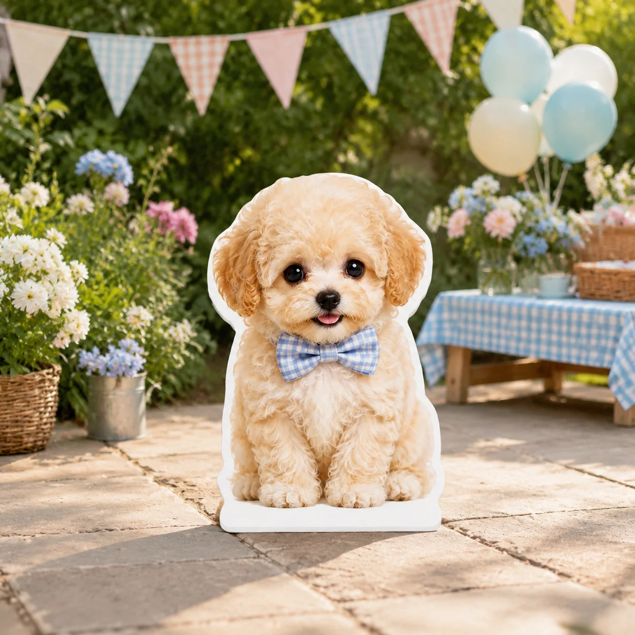 Custom Pet Cutout Standee Personalized Dog Cat Photo KT Board Stand Custom Image Cutout for Birthday Party Home Wall Decor Photo