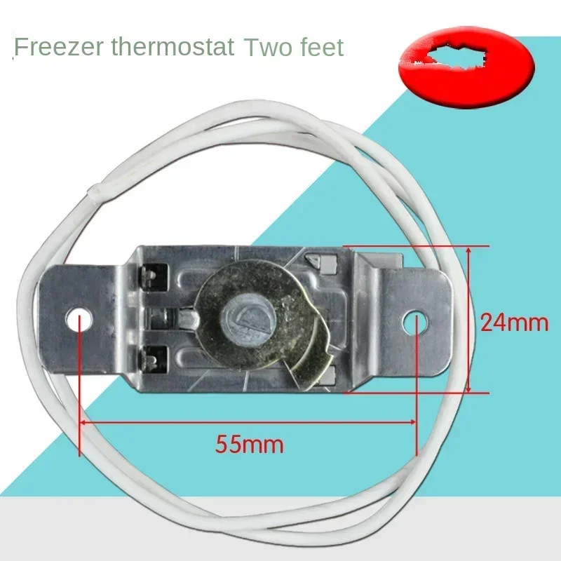 Termostato para refrigerador, sonda de 2 pines, 65cm, WPF28C