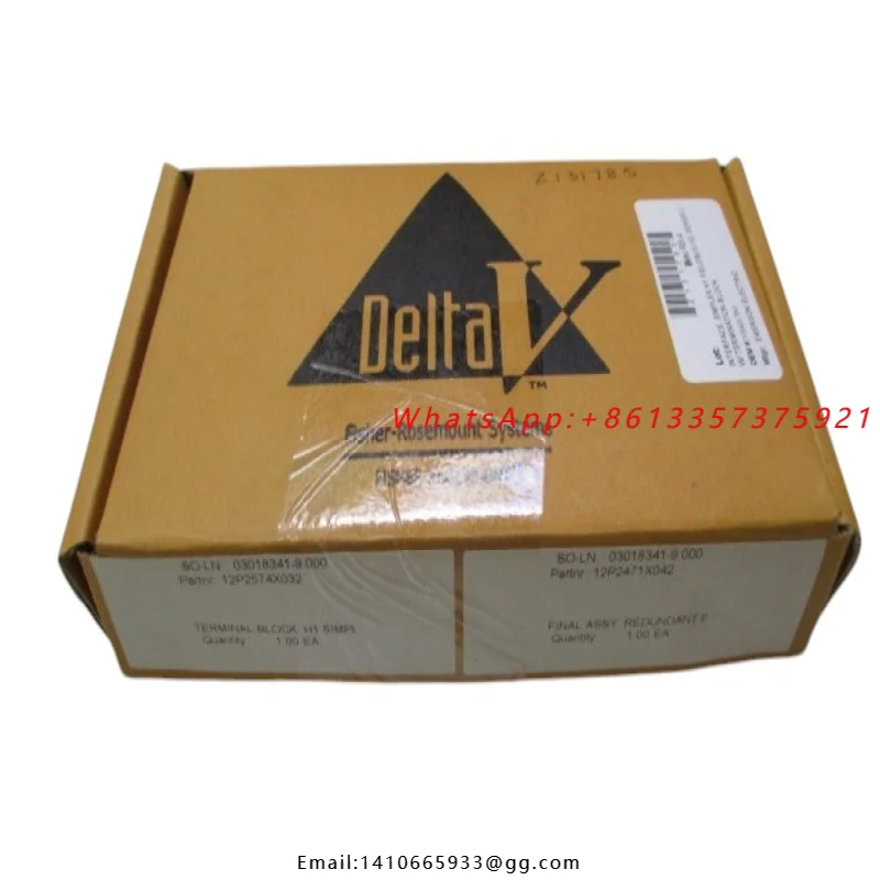 Brand New FISHER-ROSEMOUNT V 12P2471X042 MODULE W TERMINAL NSMP for Plc