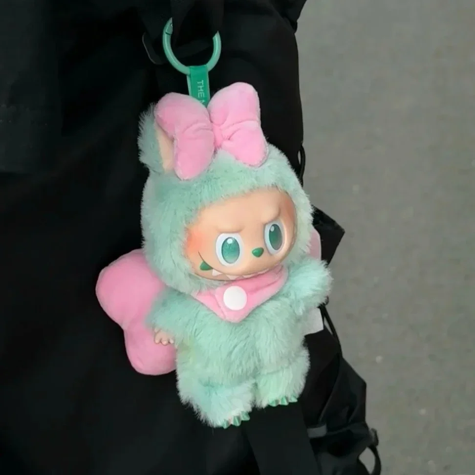 Labubu 3.0 Big Into Energy Puppendekorationszubehör Schleife für 17 cm Ropa Labubu Kleidungsersatz