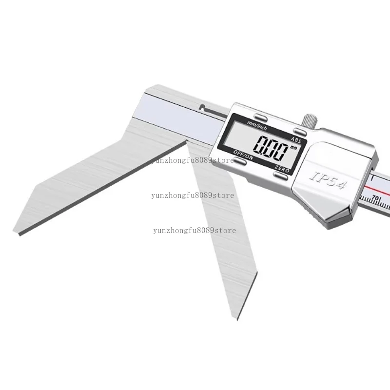 Digital Radius Caliper, 3–150mm 3–200mm Electronic Arc Measuring Tool for Outer Diameter and Non-Circular Diameter Measurement