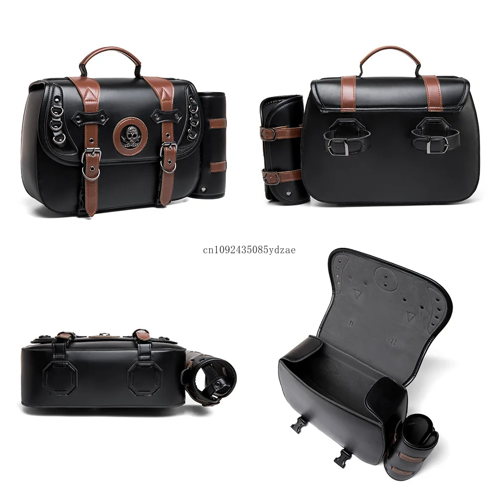 

Аксессуары для мотоциклов Harley, модифицированный боковой багаж, рыцарь, мотоцикл, прицеп, круизное оборудование, боковая сумка