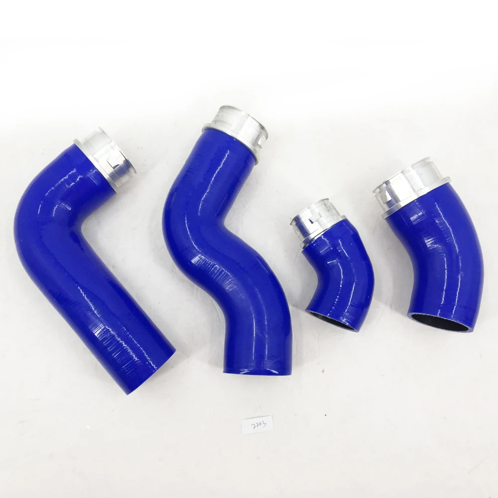 

Fit VW Golf GTI MK5 Audi A3 8P 2.0TFSI Silicone Intercooler Turbo Boost Hose Kit