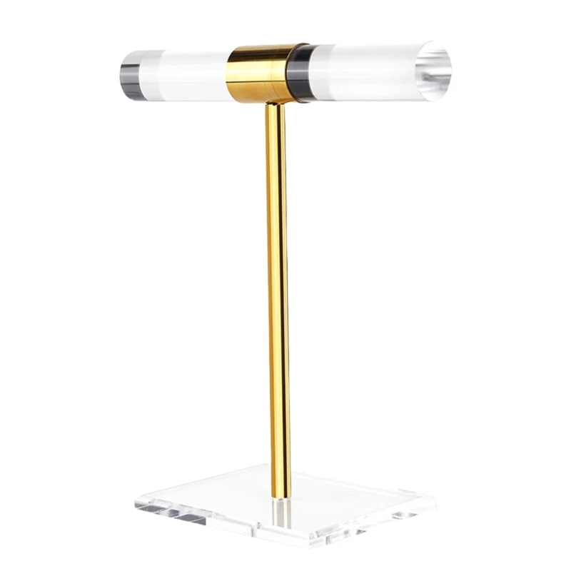 

Necklace Display Holder Bracelet Rack Stylish Display Stand Acrylic Texture