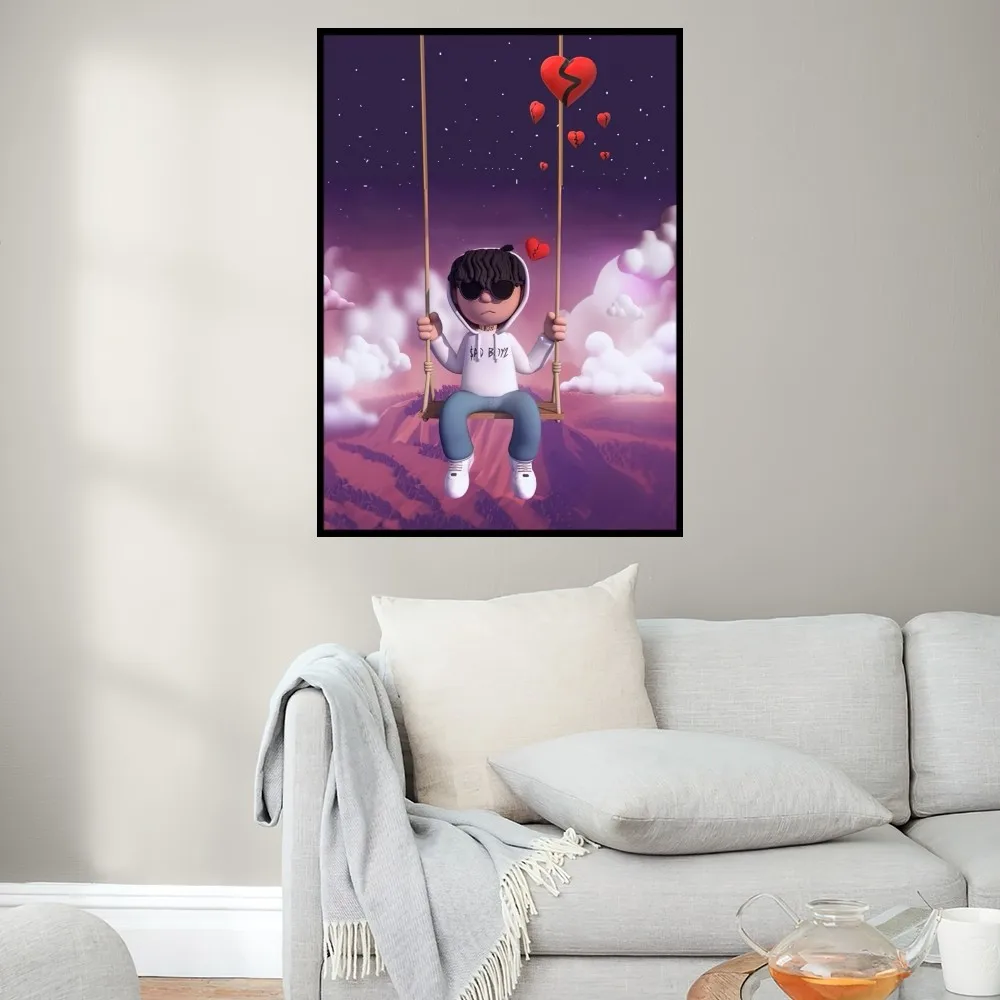 가수 주니어 H Rompe La Dompe 포스터 인쇄 벽 그림, 침실 거실 장식, 사무실 소형