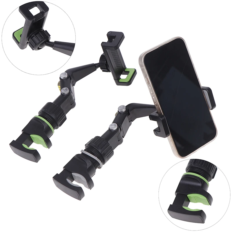 1pc Car Pillows Kitchens Restaurants Cell Phone Holder Live Mobile Phone Holder ABS Green/Grey Music Instruments Accessories