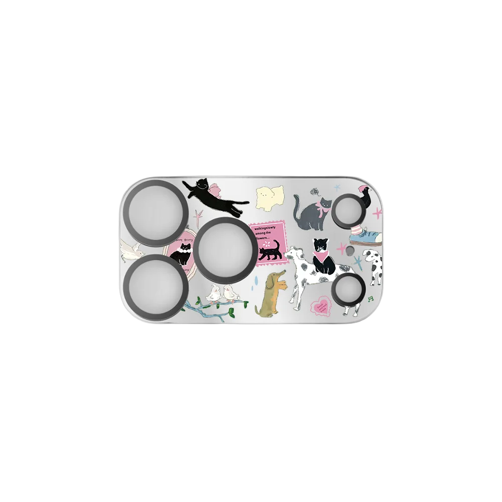 

6010710 Scratch Resistant Camera Lens Protector Compatible with iPhone 17 Pro Max / 17 Pro Glass Rear Cover