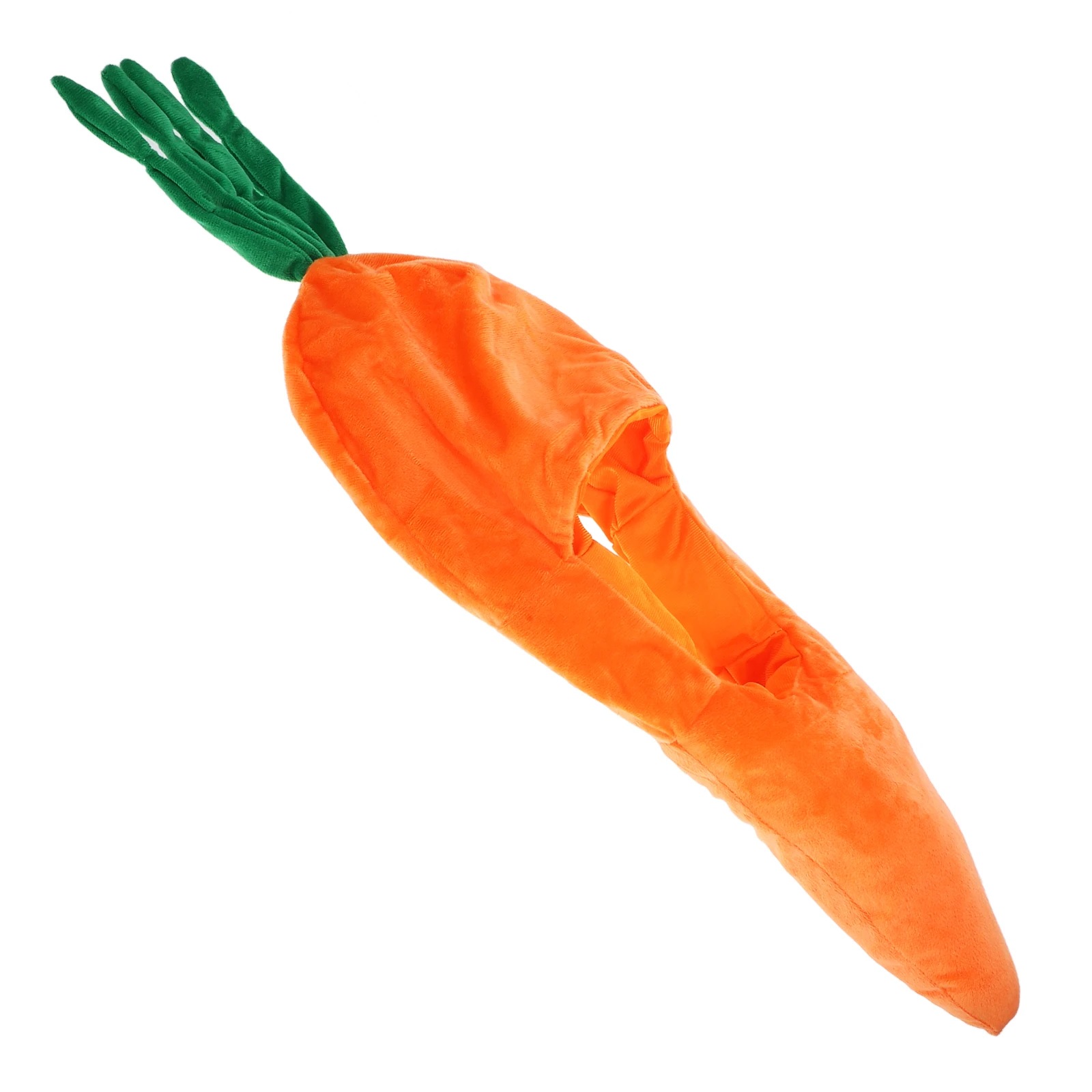 

Carrot Hat Comfortable Wear-Resistant Design for Holiday Gathering Family Photos Costume Party Prop Costume Hat