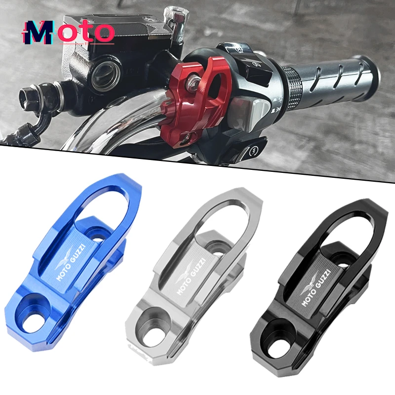 

Fit For Moto Guzzi V85tt V100 Mandello V7 ll Stone V85 V8S 2024 Motorcycle Handlebar Helmet Hook Luggage Bag Hook Holder Hanger