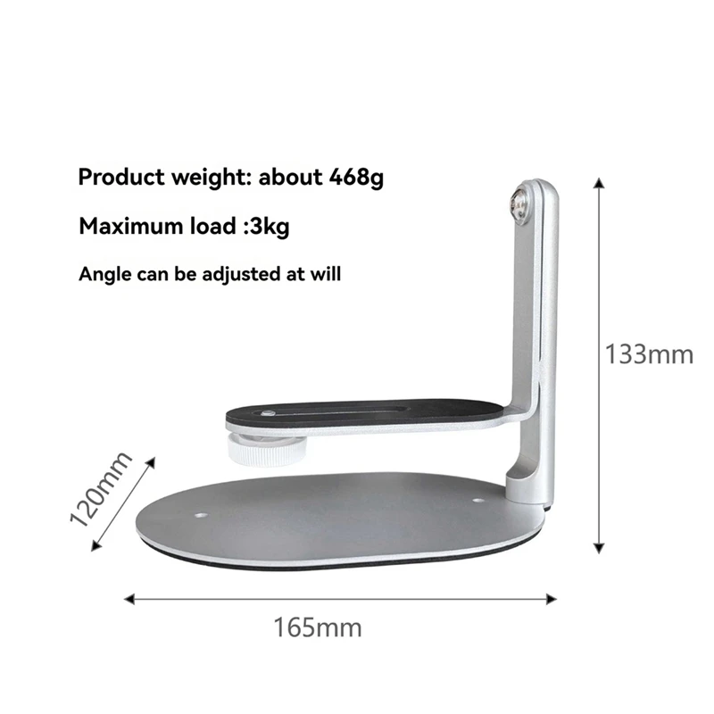 Mejores OFERTAS soporte de proyector ajustable Base 1/4 soporte de escritorio giratorio de 360 grados para Mini proyector XGIMI Xiaomi Mijia