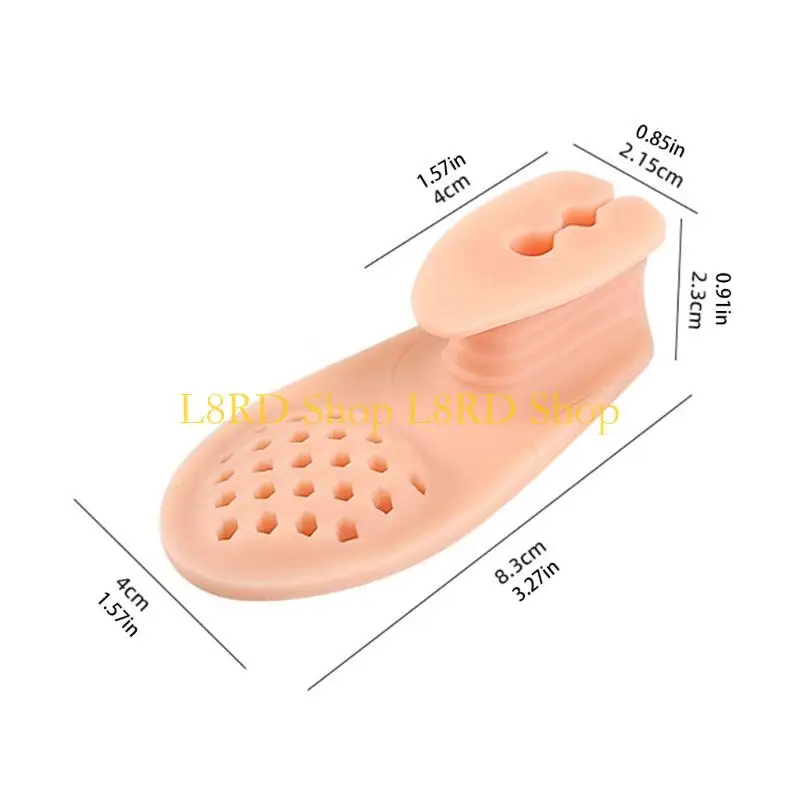 L8rd 1pair Sandales d'épandeur à bout bout en respiration avec conception divisée confort amélioré pour une position pour