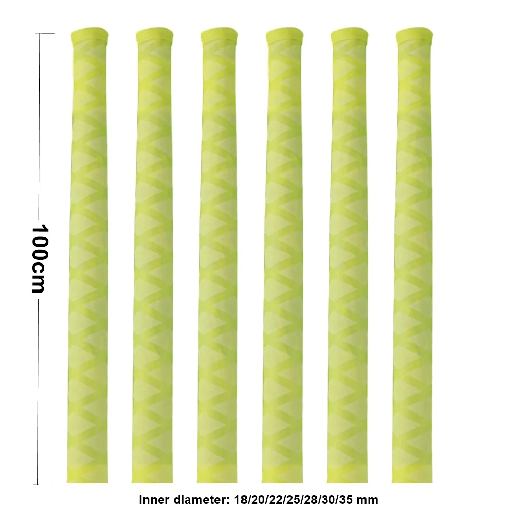 3.3ft الحرارة يتقلص كم لصيد الأسماك قضيب Bulding مقبض مضيئة الصيد رود المضادة للانزلاق العزل التفاف كم أدوات صيد السمك