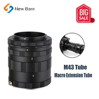 5 in 1 Macro Extension Tube Adapter Ring For M4/3 M43 MFT Panasonic Lumix GX7 GF6 GH3 G5 GF5 GX1 GF3 G3 GH2 G2 GF2 G1 GF1 G10