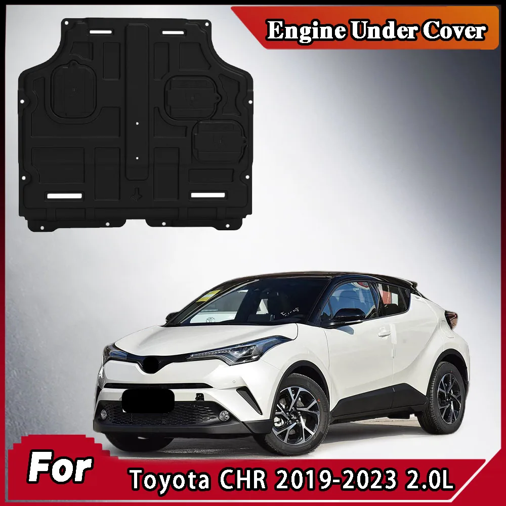 

Engine Chassis Shield Splash Bottom Protection Board Car Accessories Under Cover For Toyota CHR 2019-2023 2.0L