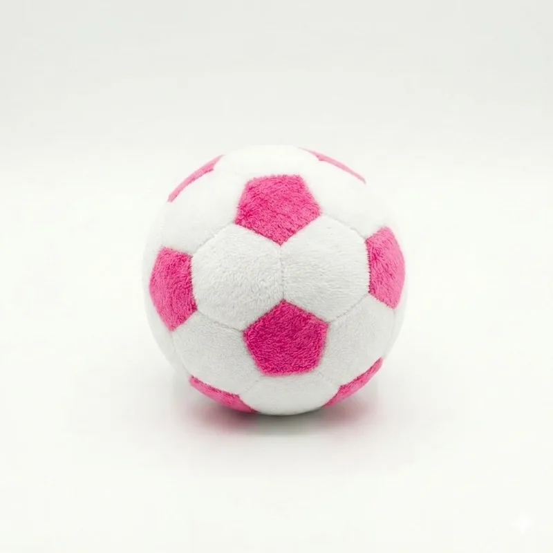 7cm 6 Colors Plush Football Dog Toy Soft Stuffed Soccer Ball For Interactive Play Durable Chew Ball For Indoor Cats Dogs view 6